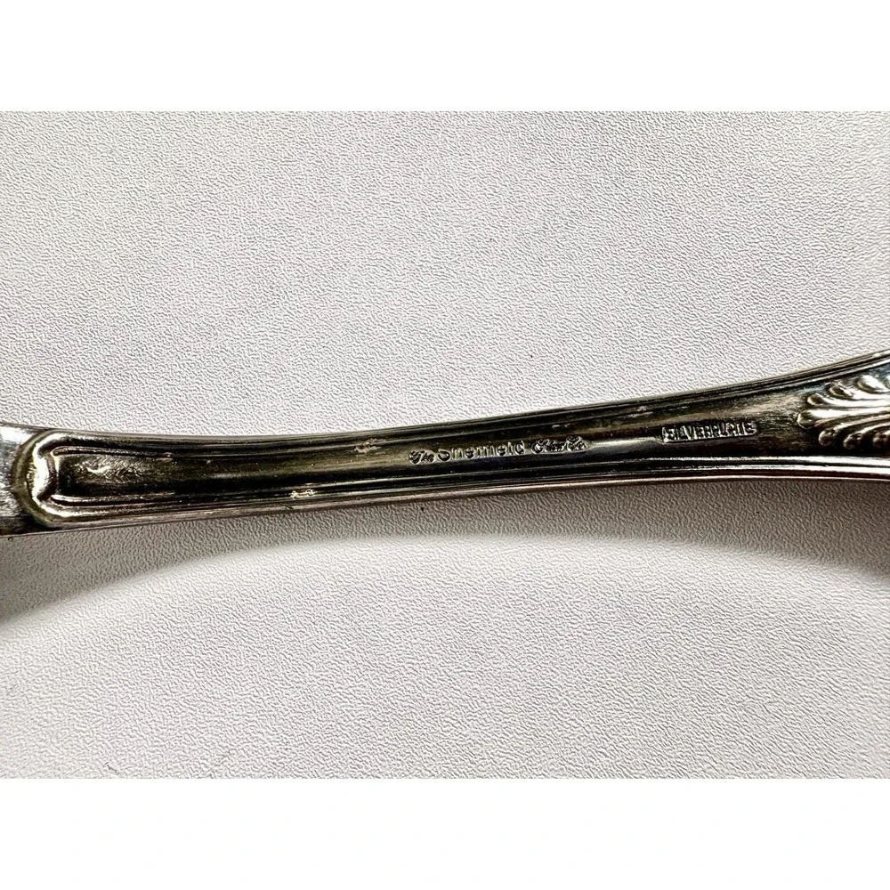 Vtg The Sheffield Silver Co Stainless Steel Cake Knife & Server  King's Pattern